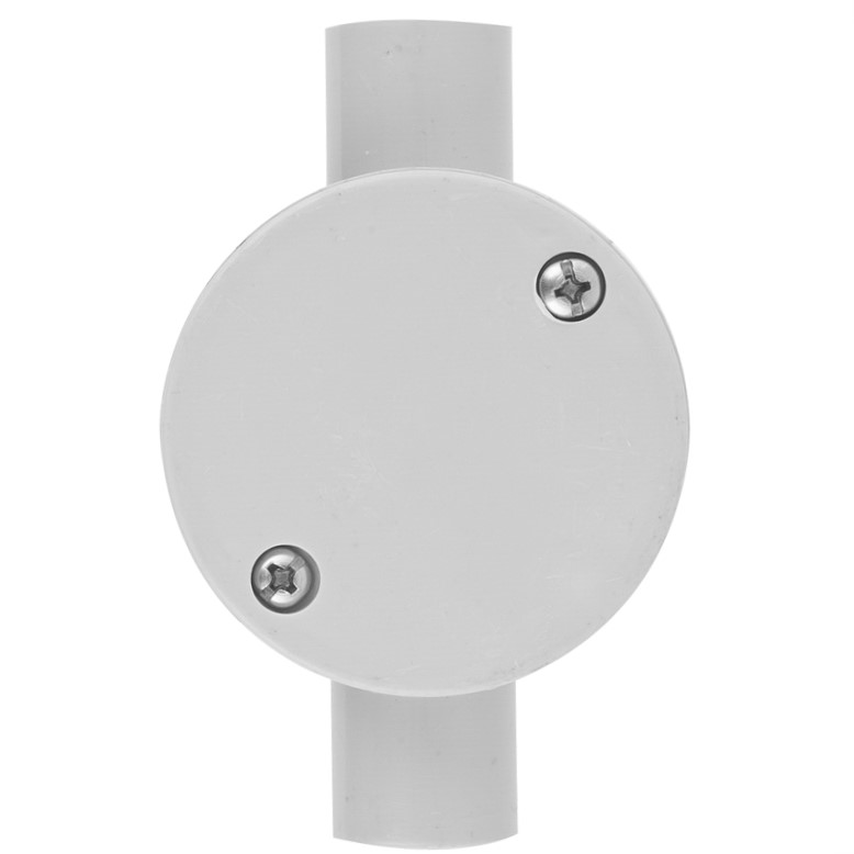 Junction Box (Shallow) 20mm Two Way Box 10 | Ablefix