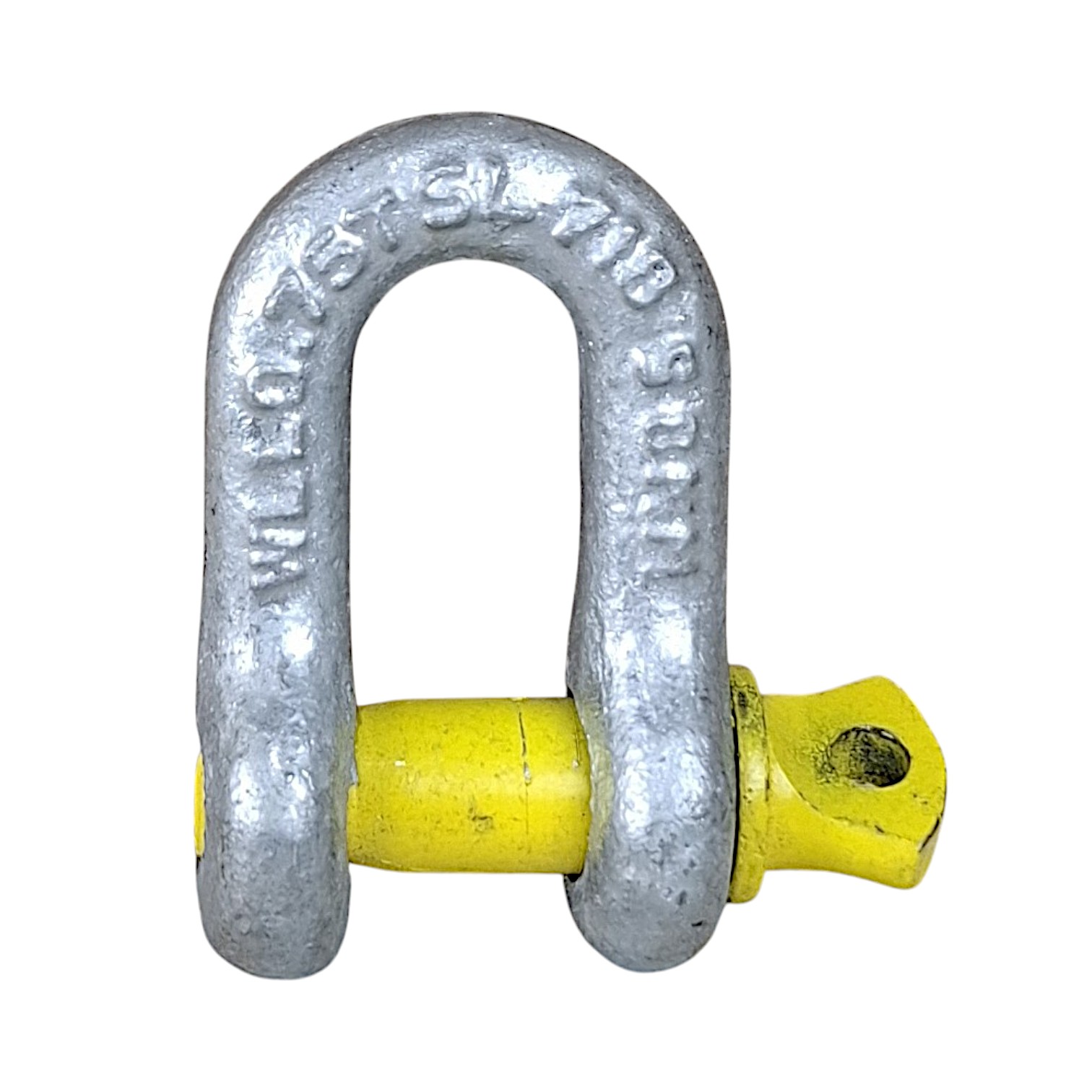 Shackle - Yellow Pin Grade 'S' Screw Pin Chain Dee Type 8 x 10 - 0.75t ...