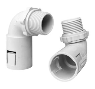 Right Angled Corrugated Adaptors
