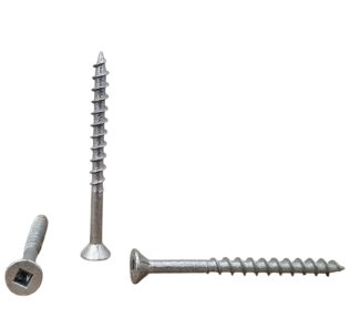 Softwood Decking Screws - Gal Square Drive Chipboards
