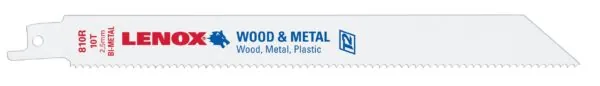 Lenox Recip Blade - 810R - 200mm (5 Pack)