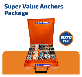 Super Value Anchor Package supplied in a FREE Rola Case