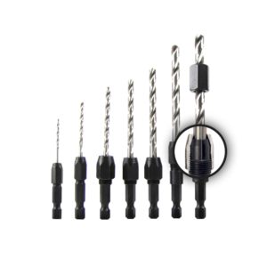 Snappy Drill Bit Holders with 1/4 Hex Shank