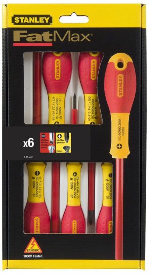 Stanley Fatmax 6pc Insulated Screwdriver Set