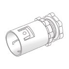 Corrugated to Adapter Connector
