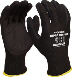 Bulk Series Nitrile Gloves, Sand Grip