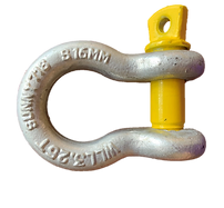 Yellow Pin Grade 'S' Screw Pin Shackle Chain Bow Type