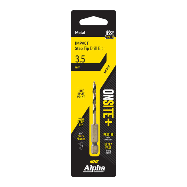 ONSITE Plus Impact Step Tip Drill Bit 3.5mm - Image 3