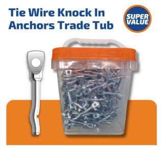 Trade Tub - Tie Wire Knock In Anchors