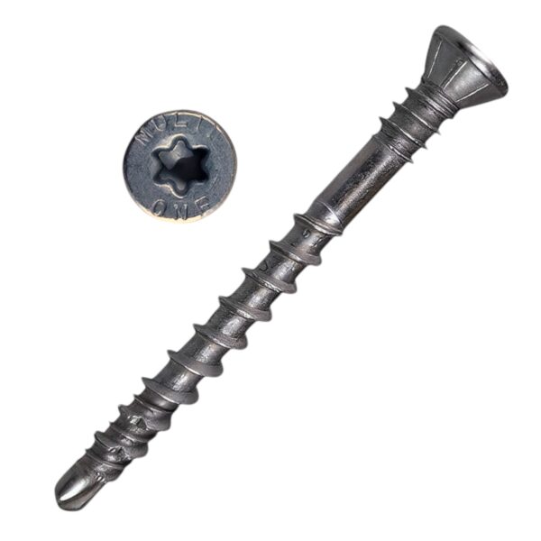 MultiOne Screws Truss Head (CSK) T25 B8 12g x 60 Box 100