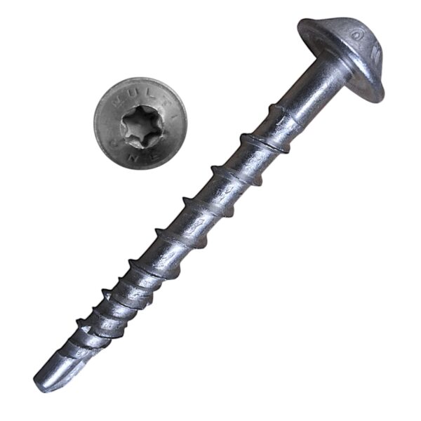 MultiOne Screws Contour Head (Dome) T20 B8 8g x 40mm Box 150