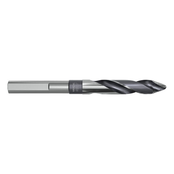 14.5mm Onsite Plus Step Tip Reduced Shank Drill M2 HSS 3 Flat Shank
