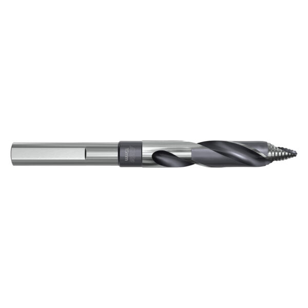 15.0mm Onsite Plus Step Tip Reduced Shank Drill M2 HSS 3 Flat Shank