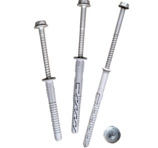 Hex Head Gal Heavy Duty Qfix Frame-Gripz Plug & Screws