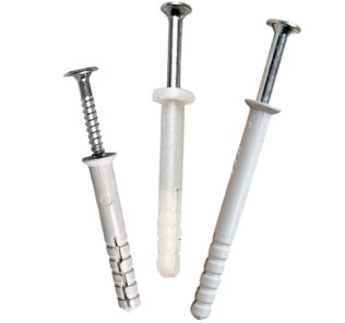 HD Nylon Hammer In Screw Anchors