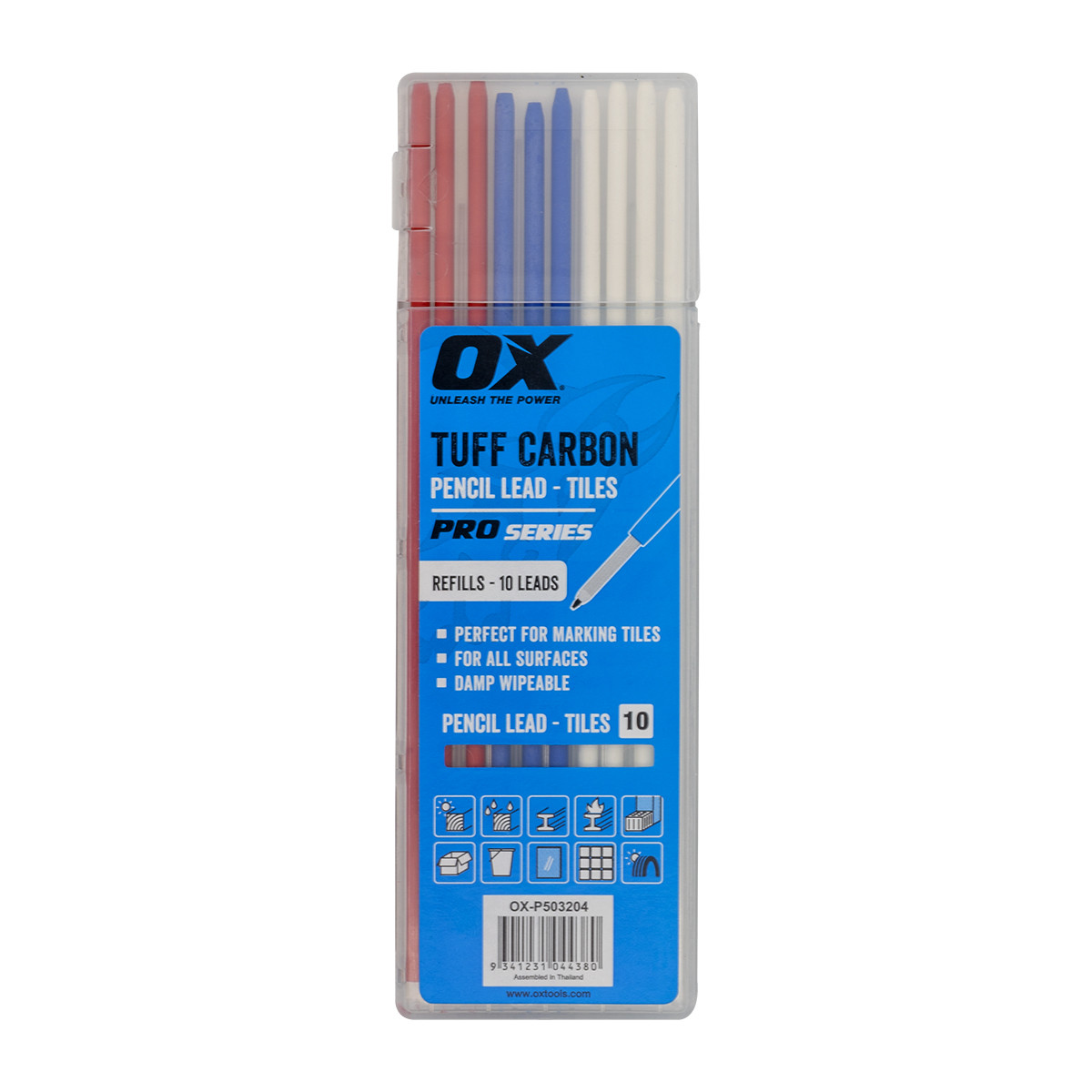OX Tuff Carbon – Tile Lead Replacement Pack of 10 (OX-P503204)