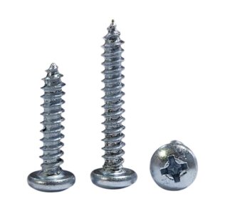Self Tappers Pan Head Zinc Plated