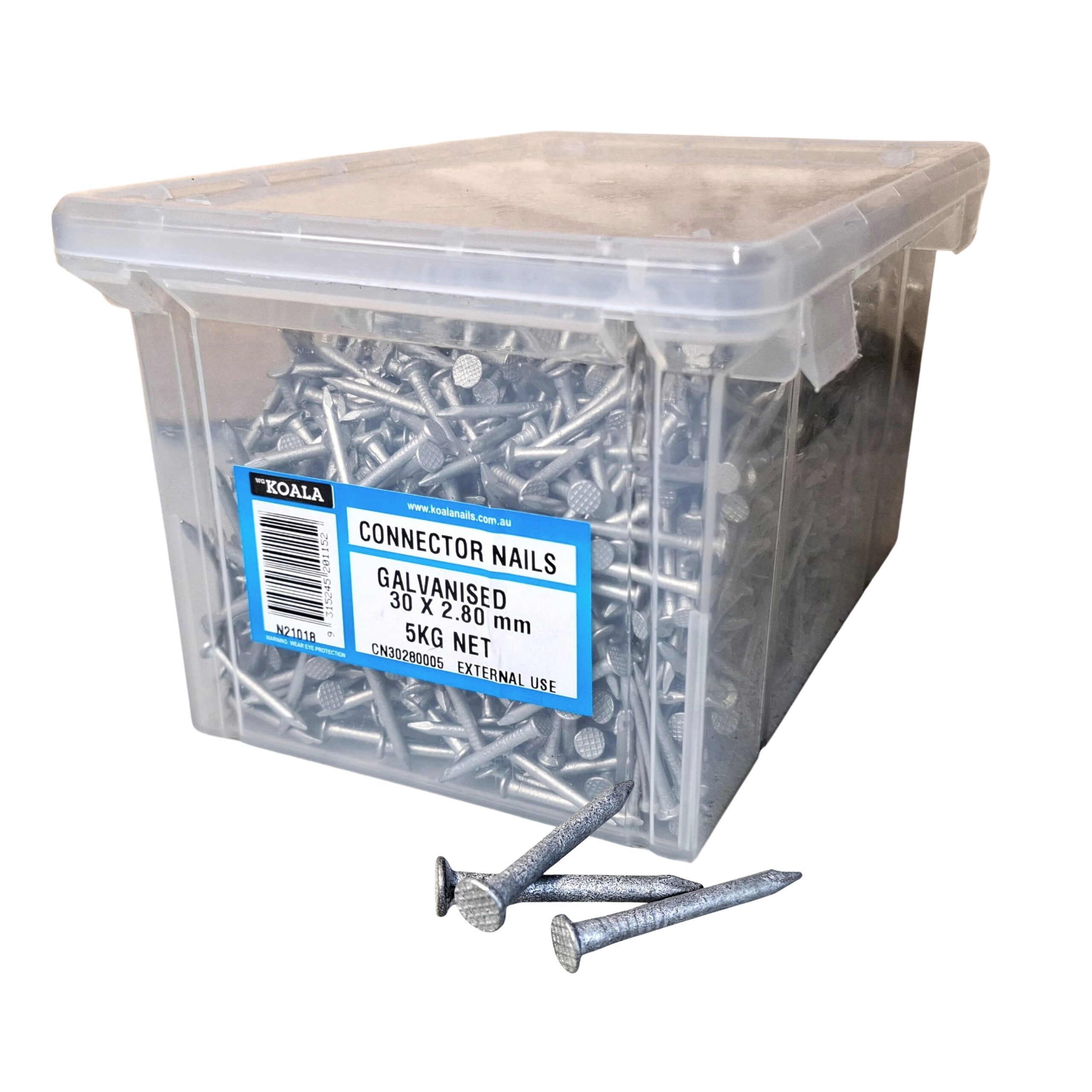 Connector Nails Galvanised 30×2.8